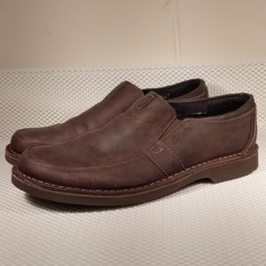 Clark's Leather Bony Moc Loafer Light Comfort 10